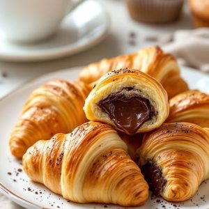 These 3-Ingredient Puff Pastry Chocolate…